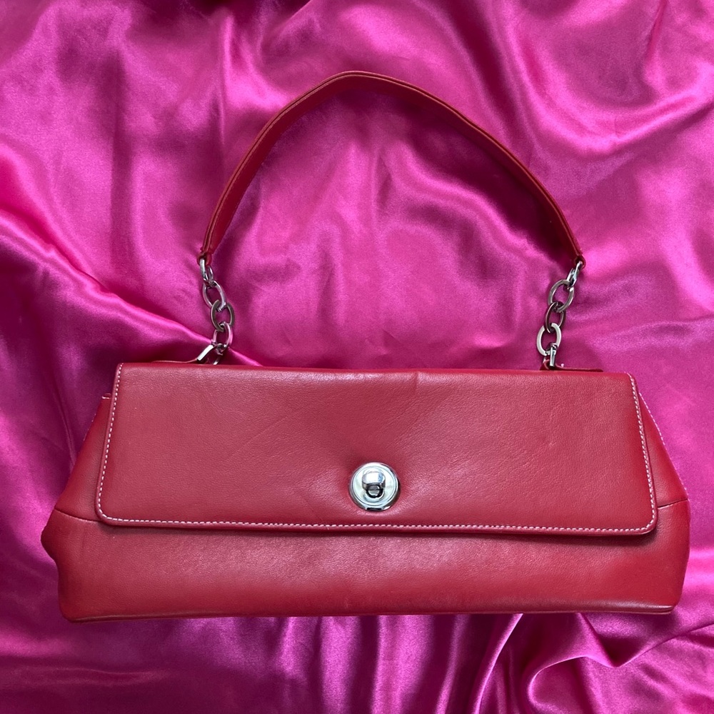 🛑 Red Purse ~ Vintage 🛑